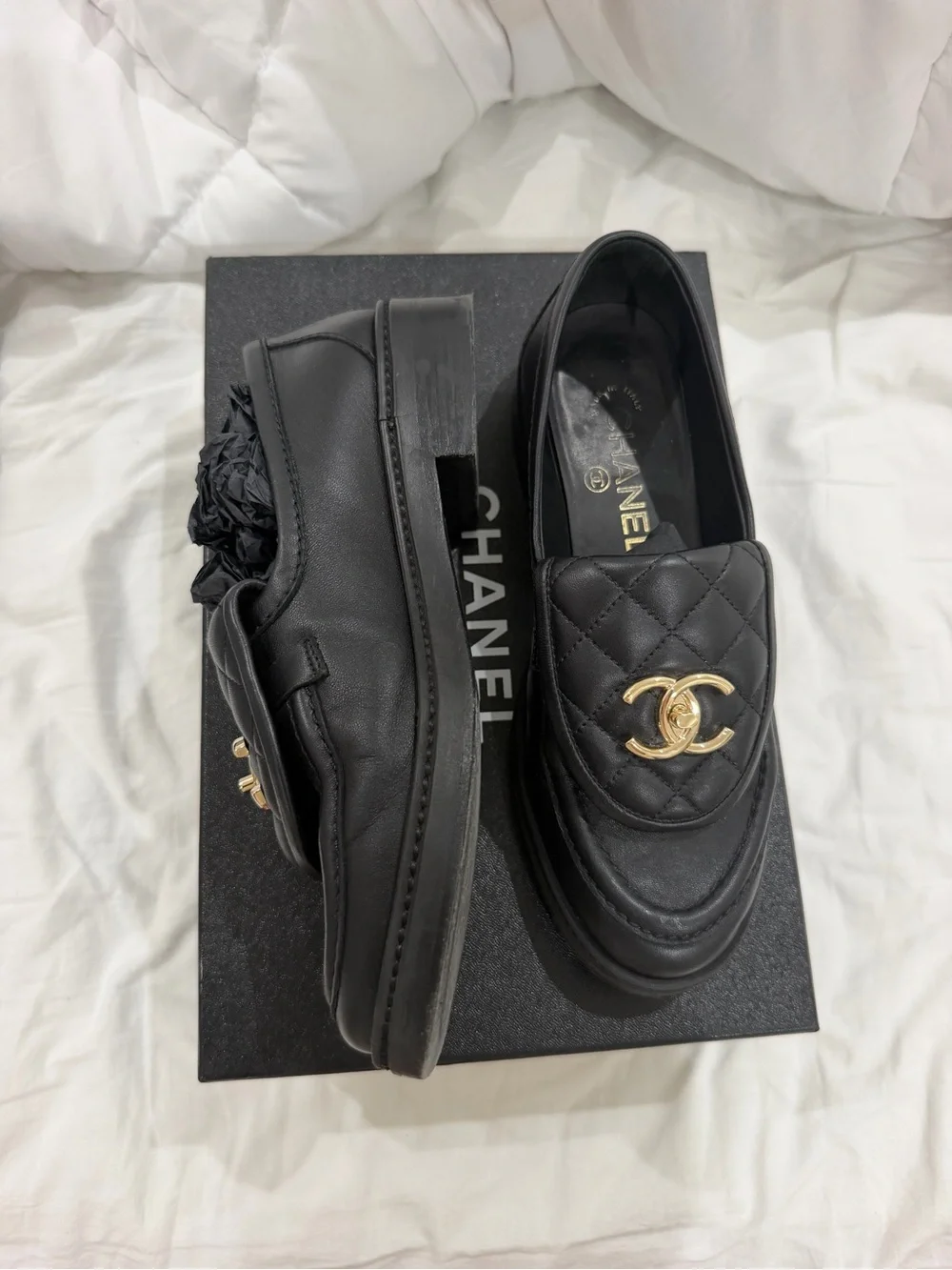 Chanel CC Loafers